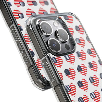 Hearts Embrace Freedom iPhone Case - Impact