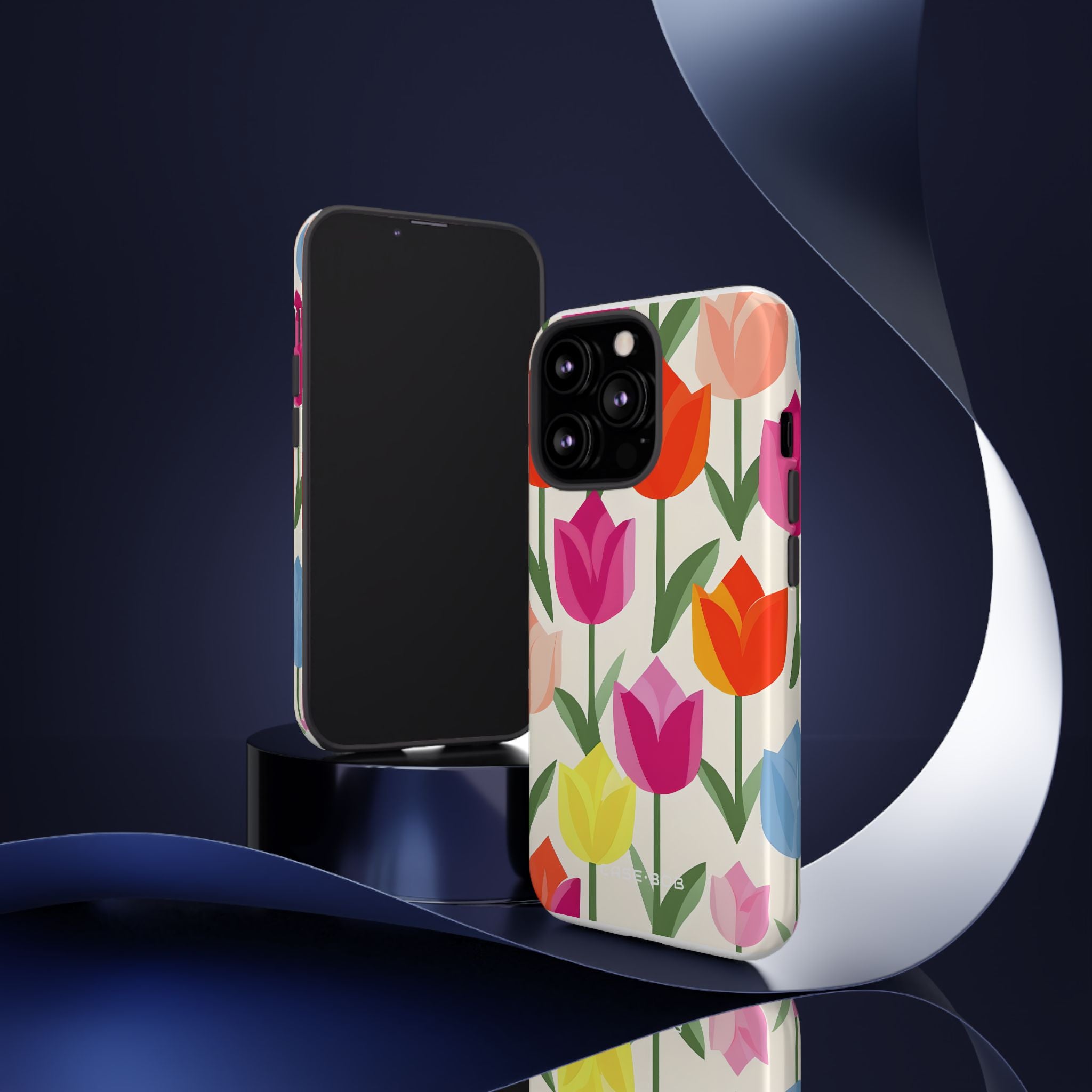 Tulip Harmony Green iPhone 13 Pro Case - Tough