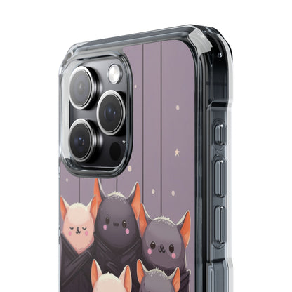 Playful Bats Hang iPhone Case - Impact