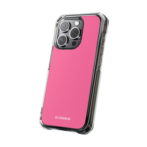 French Pink | Handyhülle für iPhone (Clear Impact Case – magnetisch)