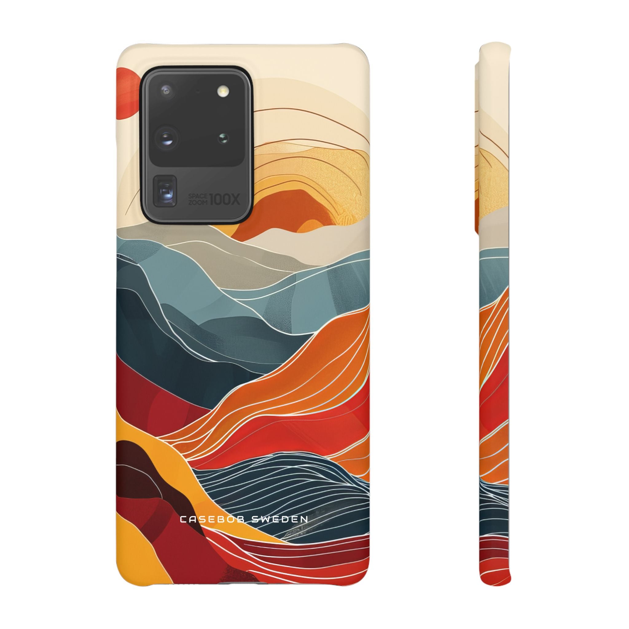 Harmonic Flow of Lines and Color Samsung S20 - Slim Phone Case