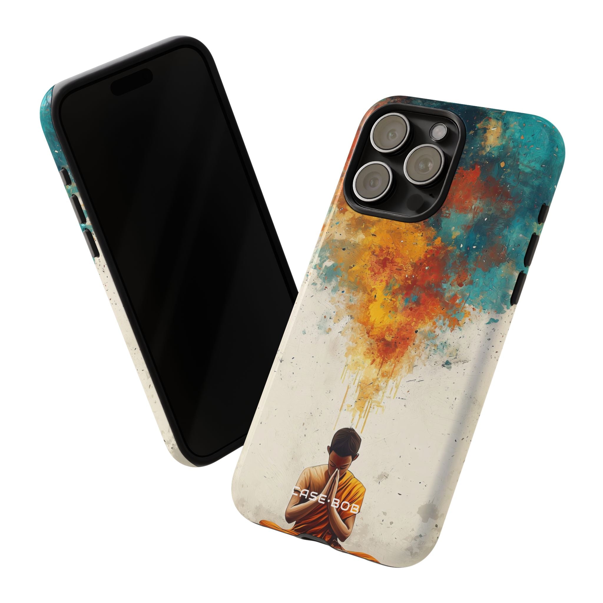 Meditative Glow iPhone 15 Pro Max Case - Tough