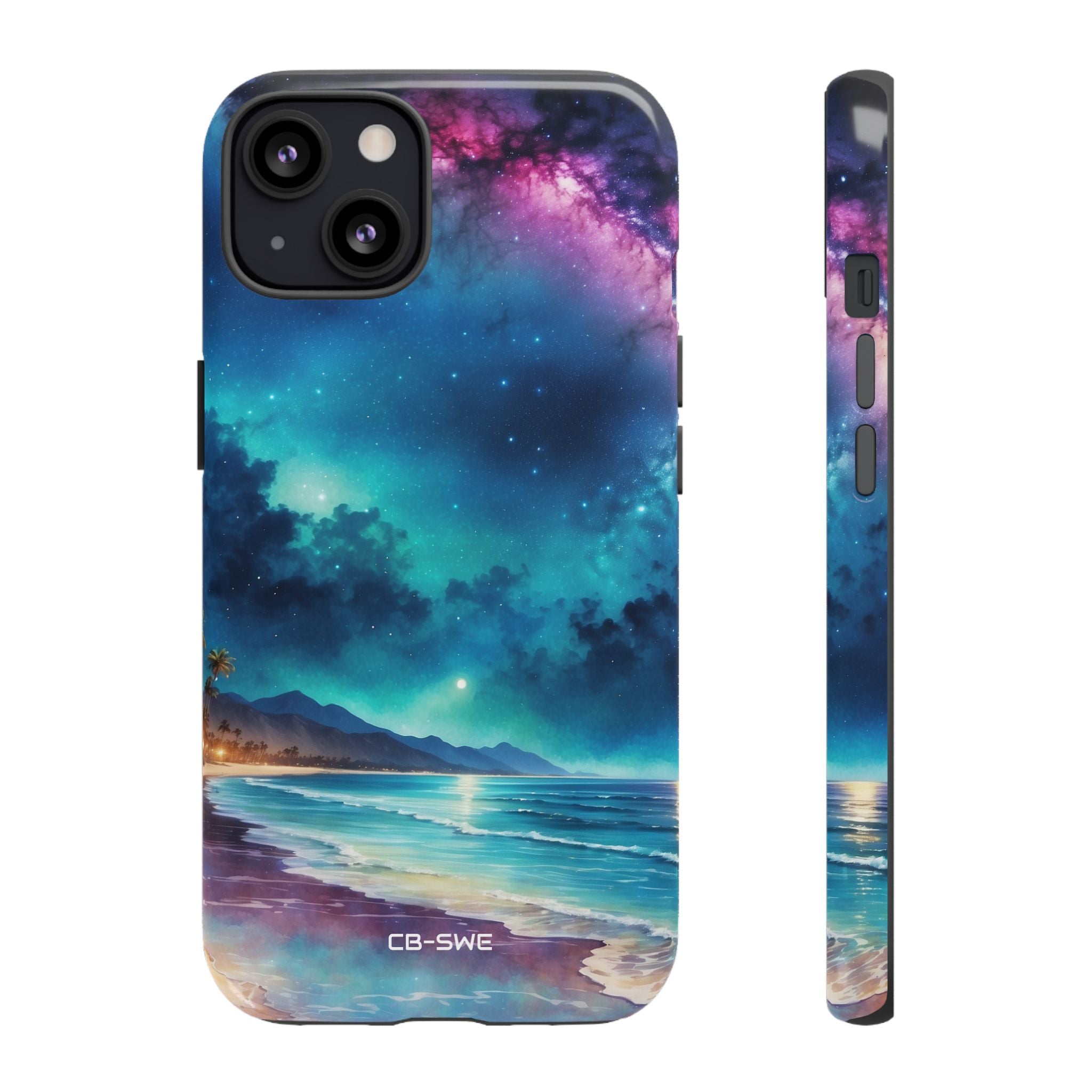 Waves Embrace Stars - iPhone Case