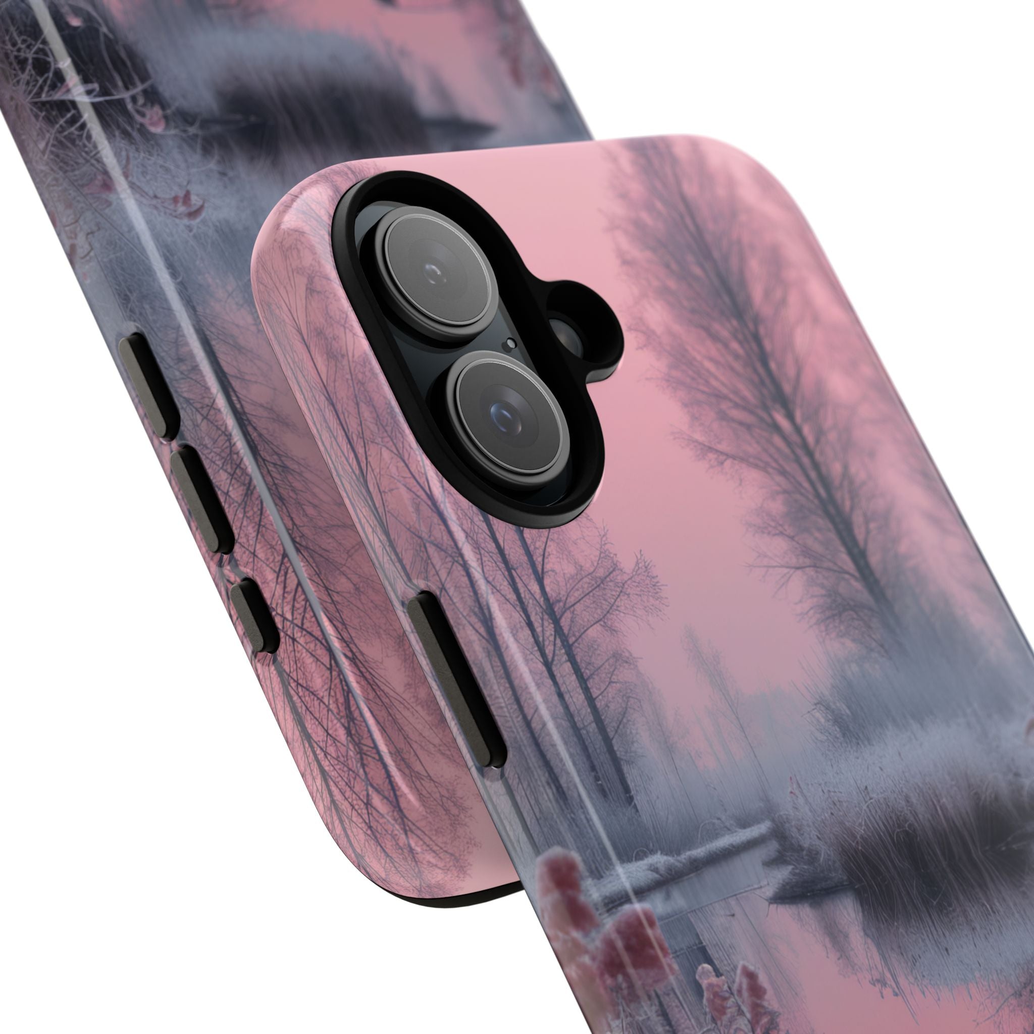 Pink Serenity Case - Tough iPhone 16 Phone Case