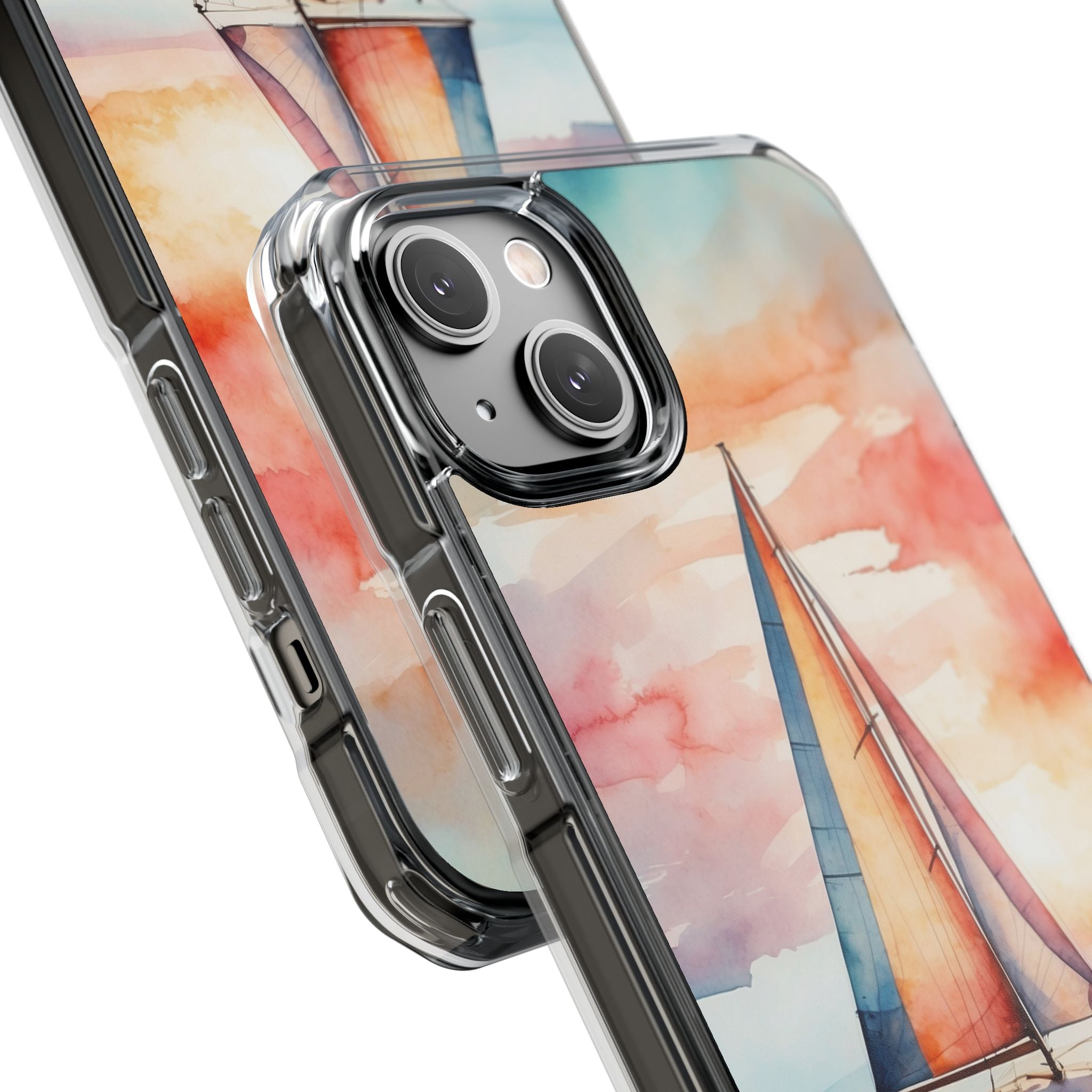 Sailboat Glides Calm iPhone Case - Impact