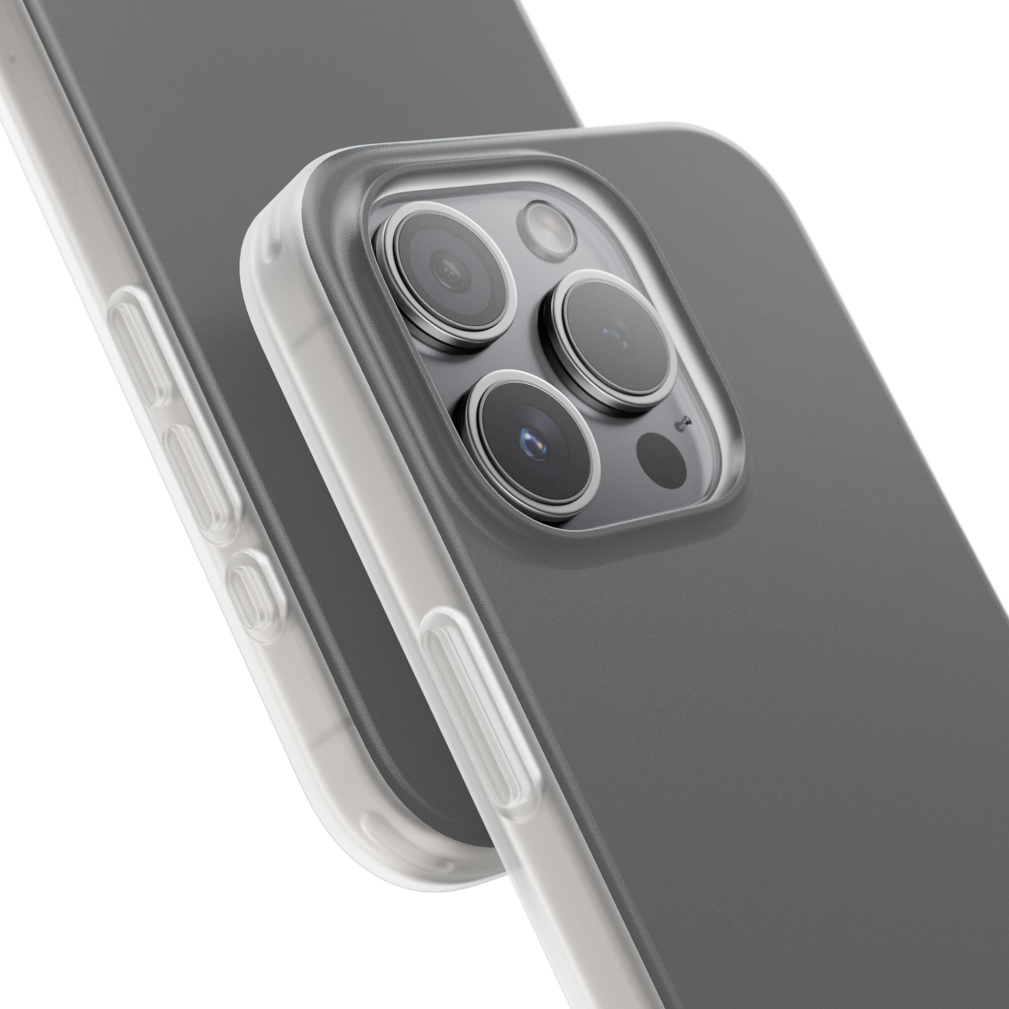 Dim Gray iPhone 15 - Flexi Phone Case