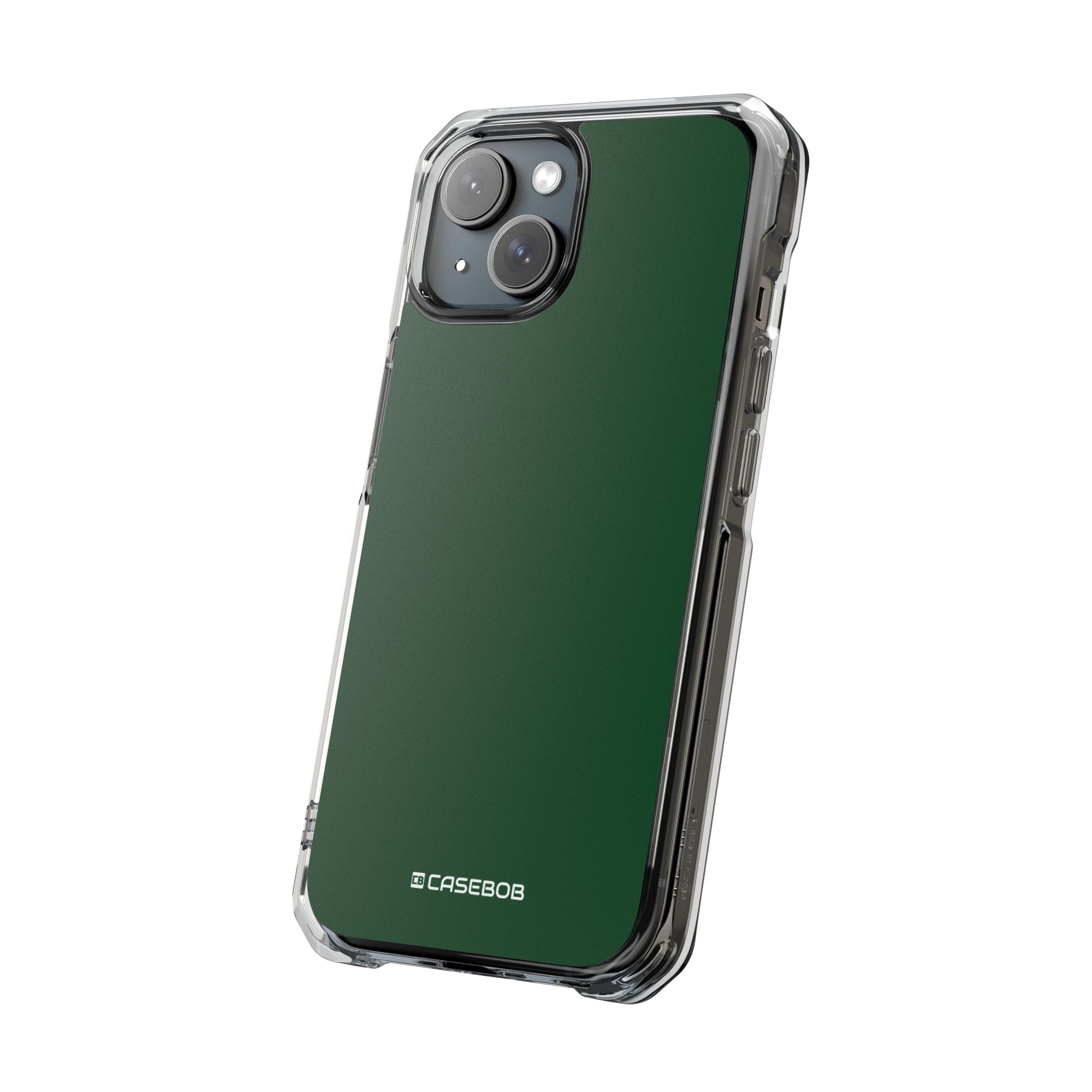 Forest Green - Clear Impact Case for iPhone