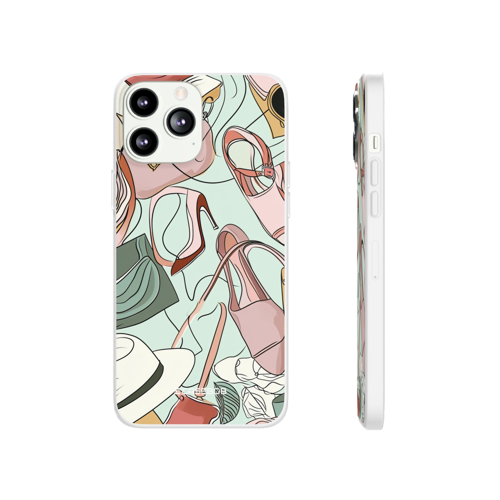 Pastel Elegance | Flexible Phone Case for iPhone