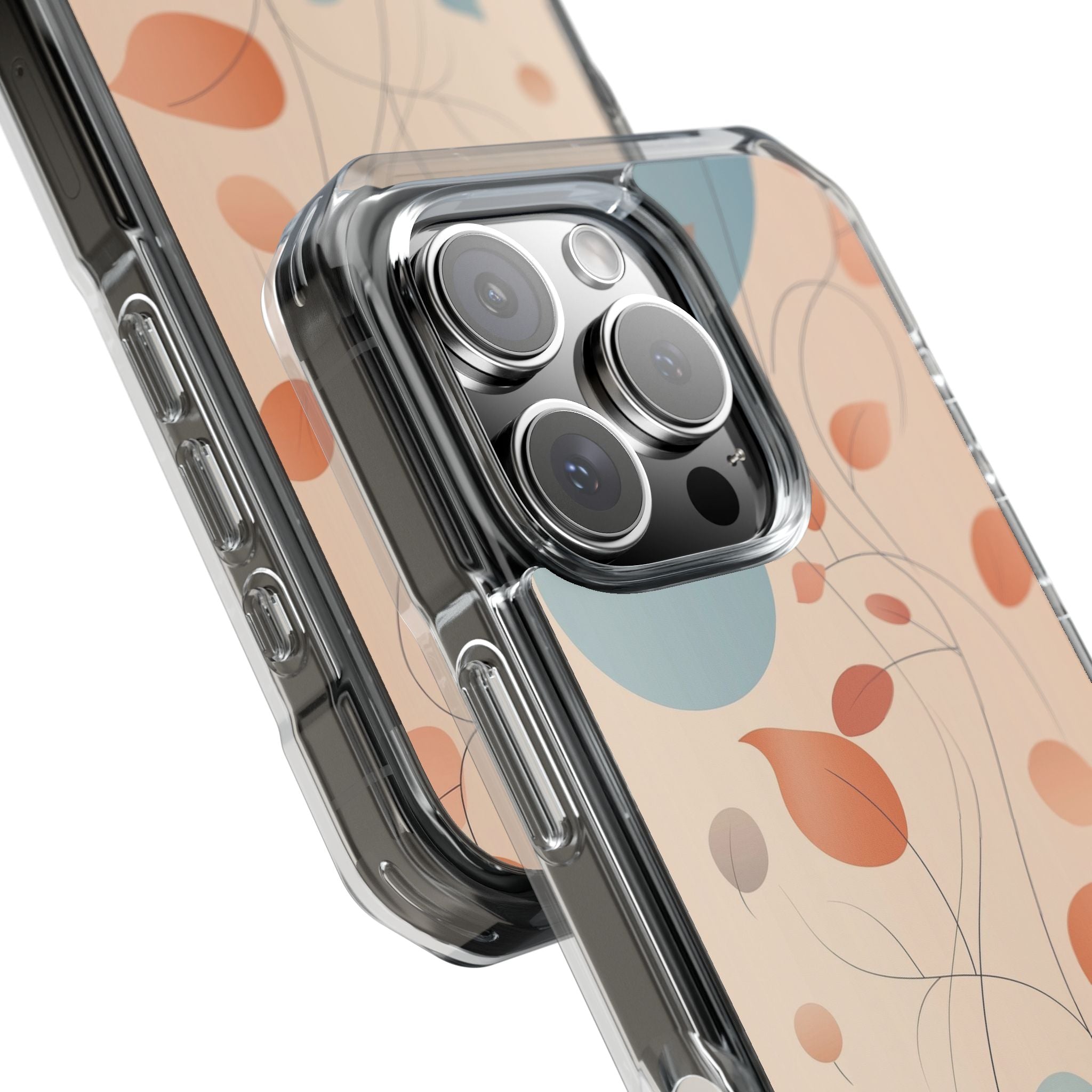 Gentle Leaves Drift iPhone Case - Impact