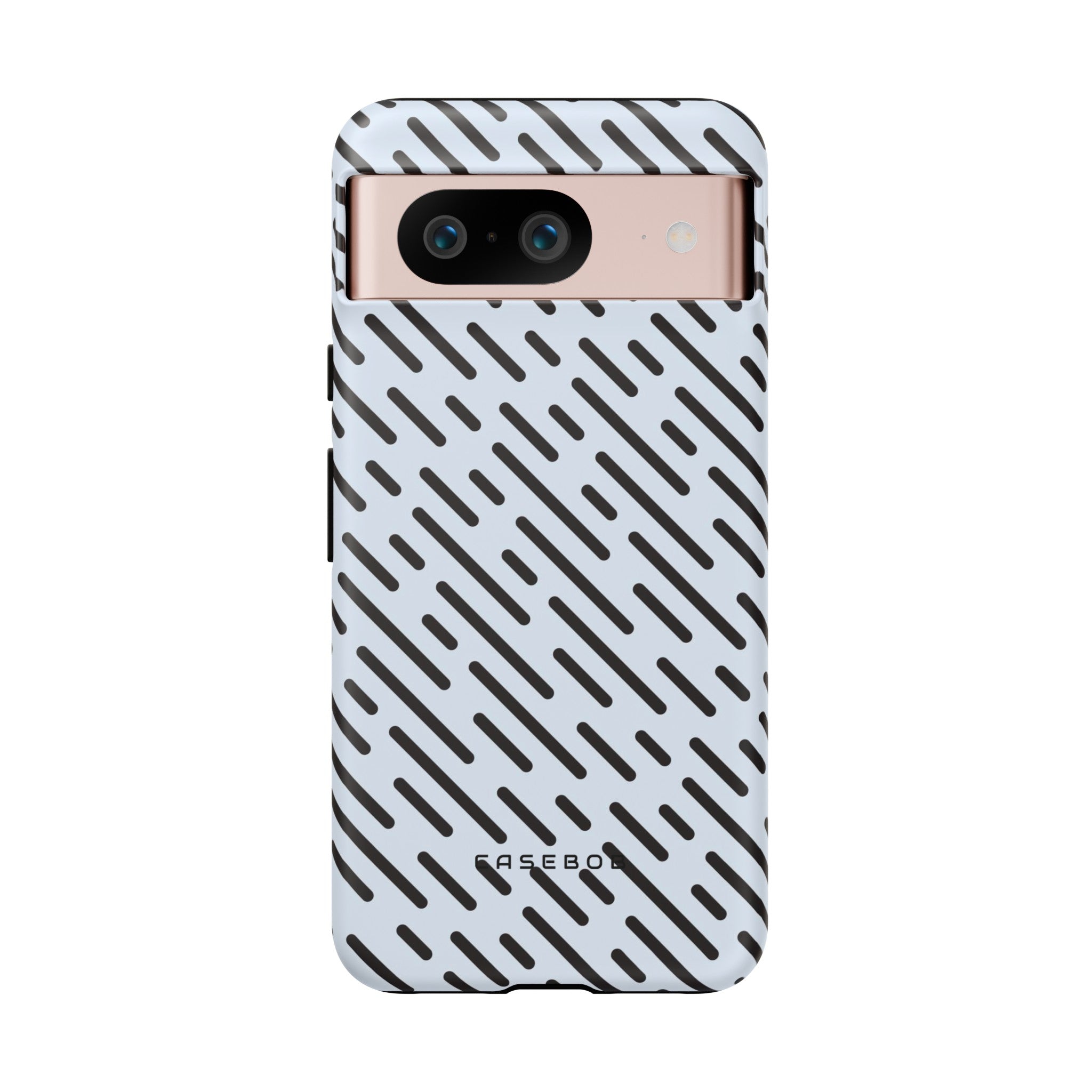 Monochrome Dash - Protective Phone Case