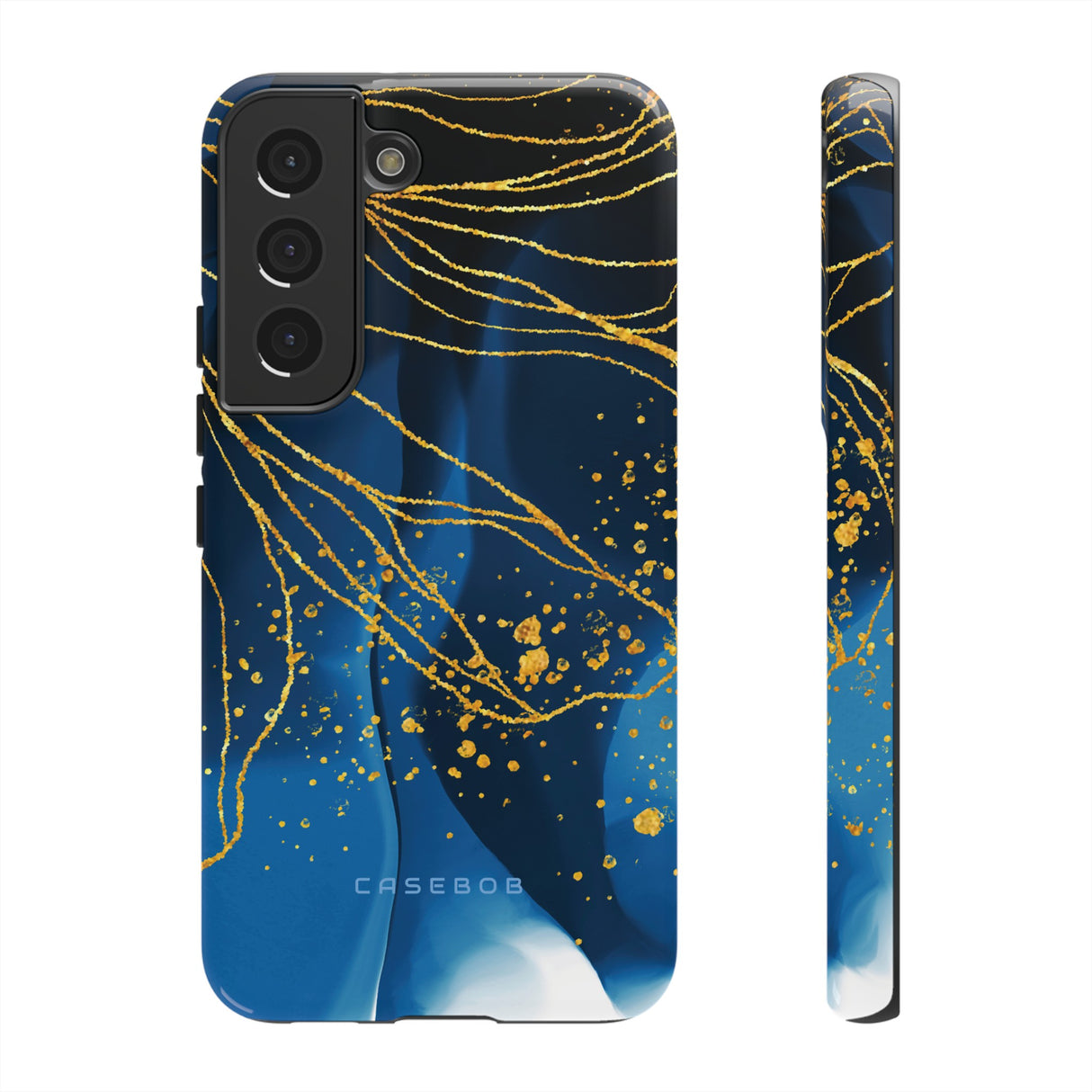 Blue Watercolor Art - Protective Phone Case