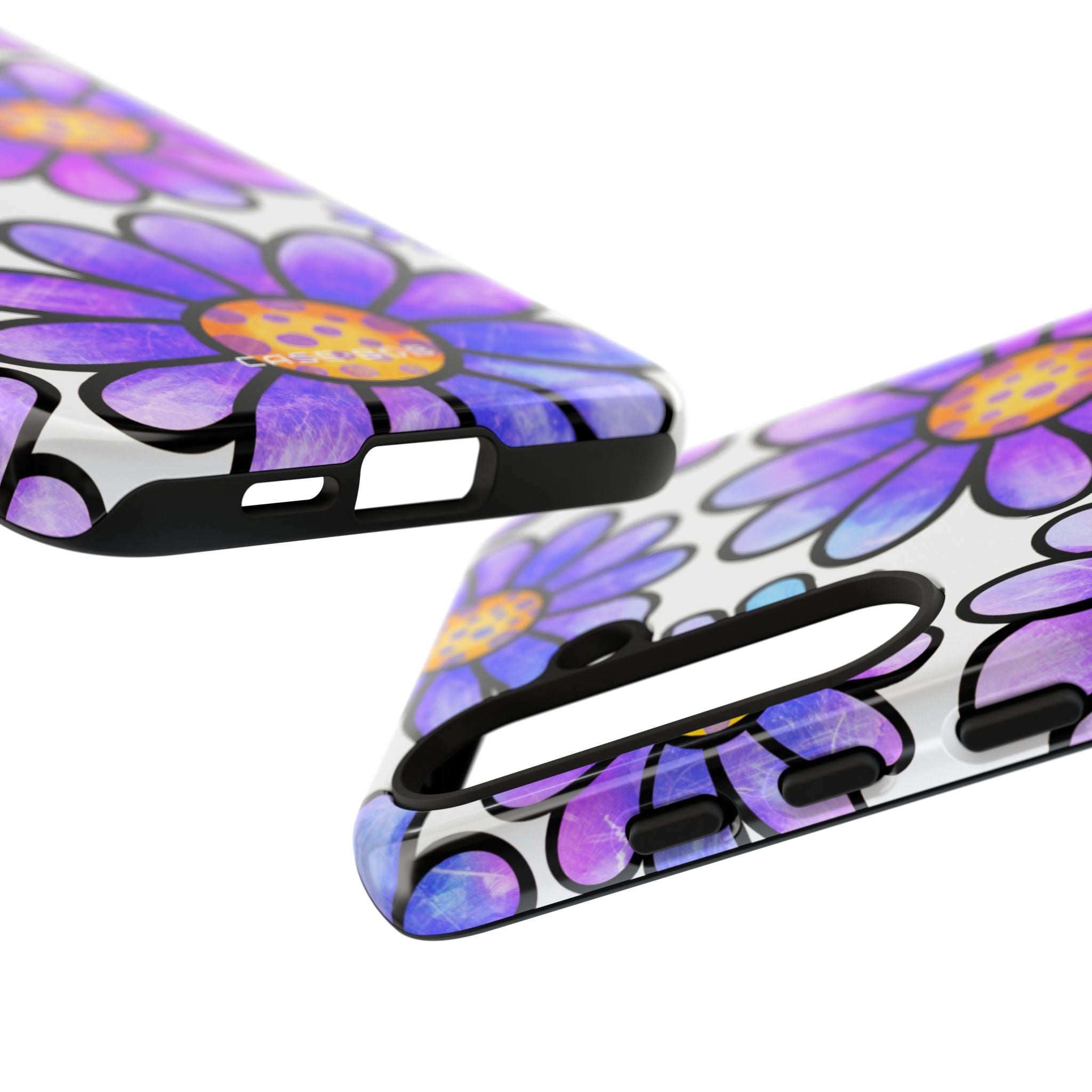 Polka Dot Blooms Samsung S24 Plus Case - Tough