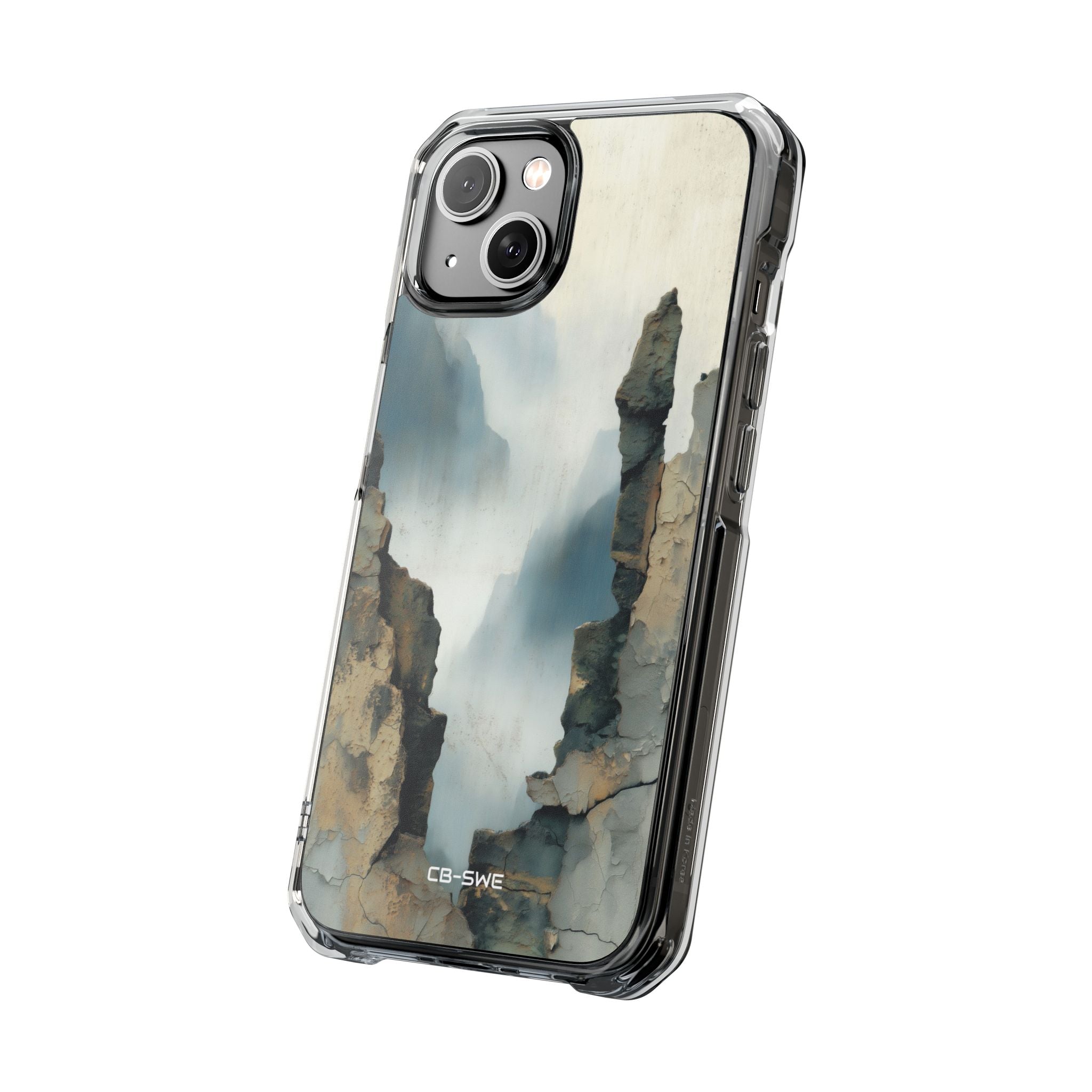 Cracks Frame Serenity iPhone Case - Impact