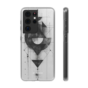 Monochrome Geometry | Flexible Phone Case for Samsung Galaxy