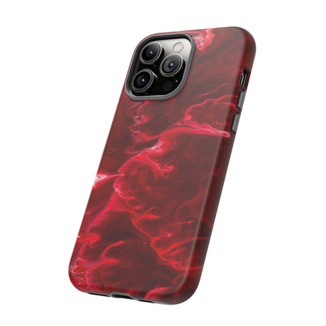 Red Velvet Ink Art iPhone Case (Protective) Phone Case