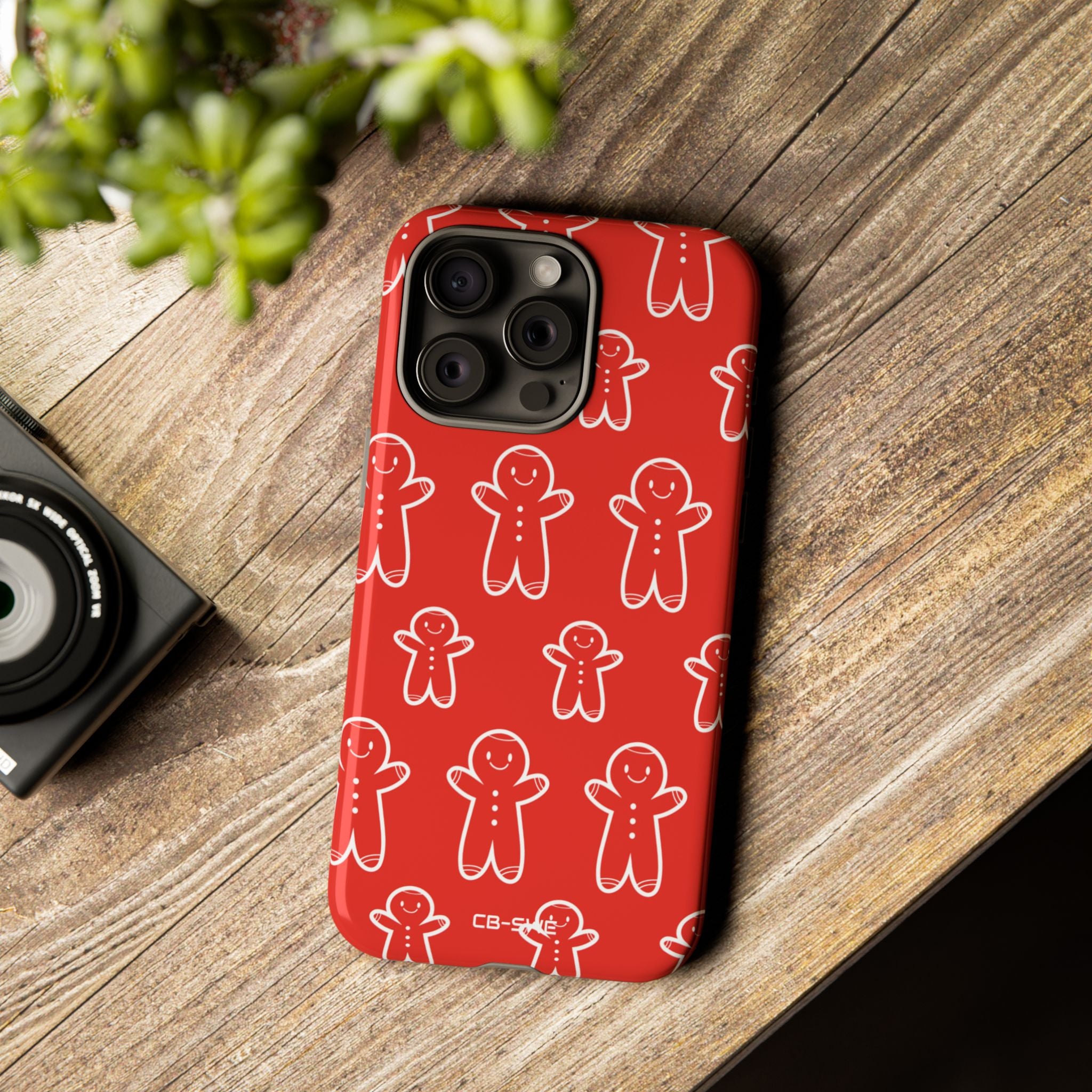 Gingerbread Men Dance - iPhone Case