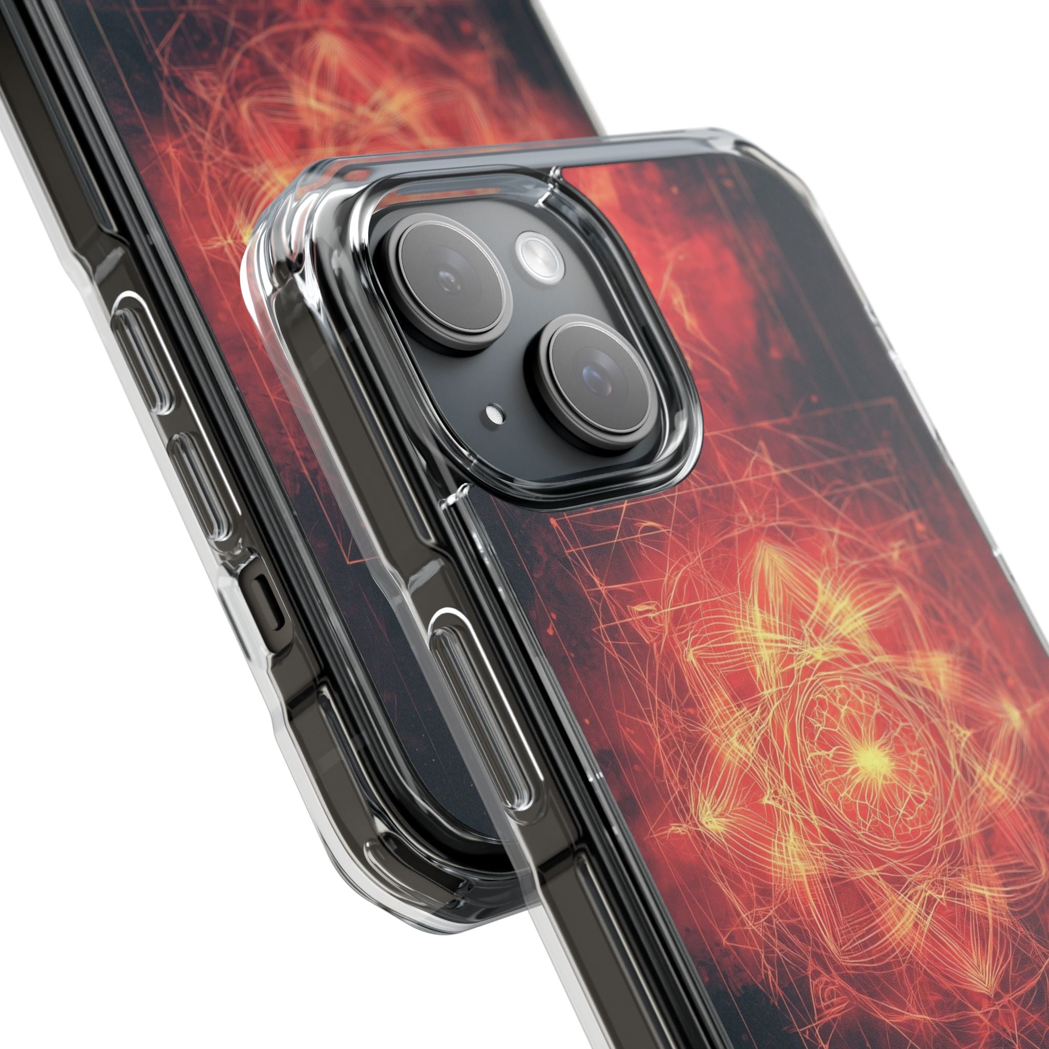 Flames Embrace Sky iPhone Case - Impact