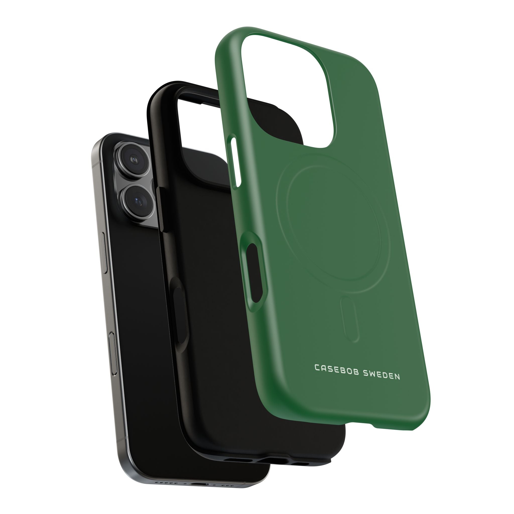 Dark Green iPhone 16  Tough+ Phone Case