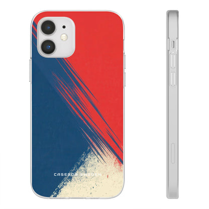 Vintage Brushstroke Harmony iPhone 12 - Flexi Phone Case