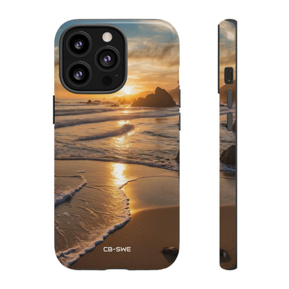 Waves Embrace Shore - iPhone Case