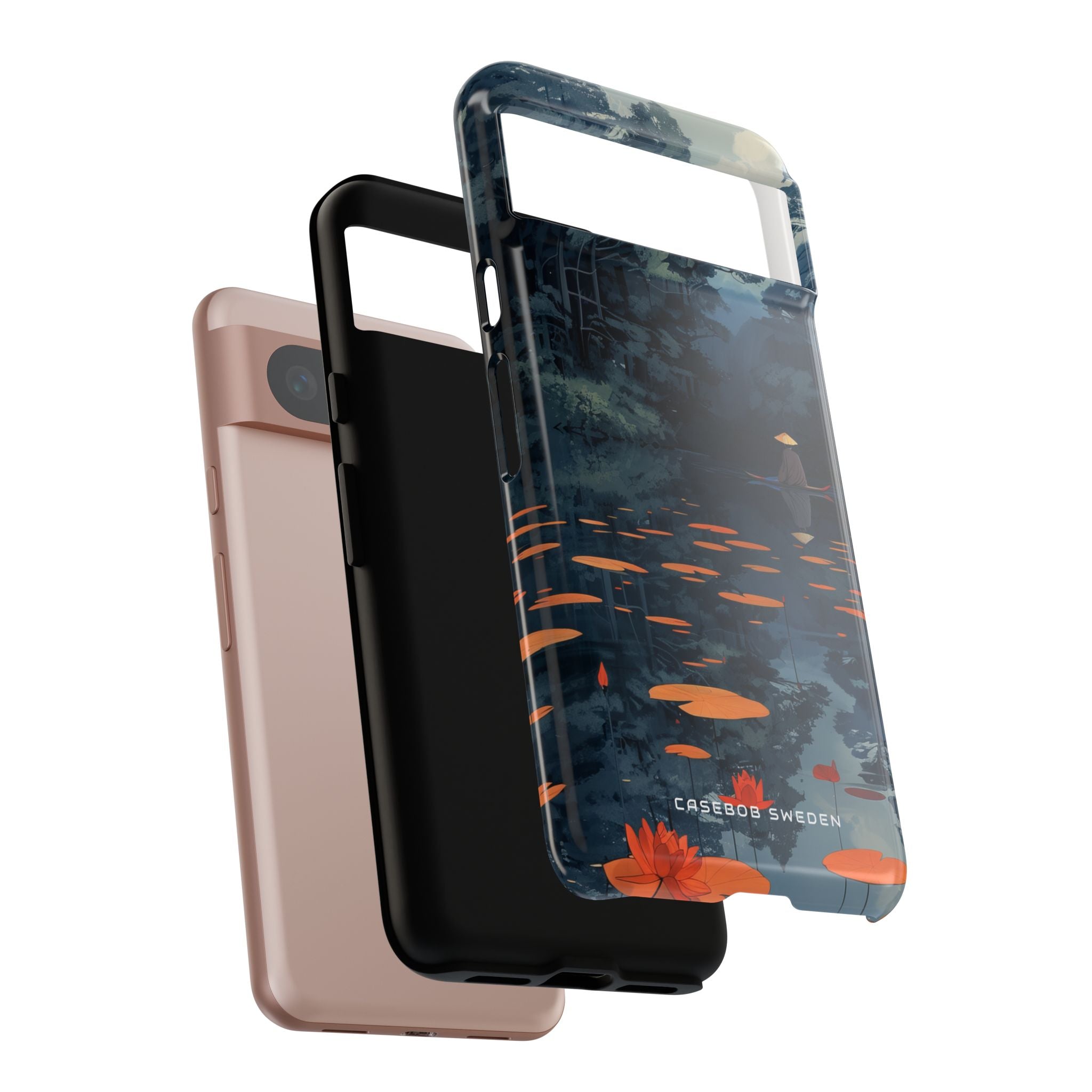 Tranquil Lotus Reflections Google Pixel 8 - Tough Phone Case