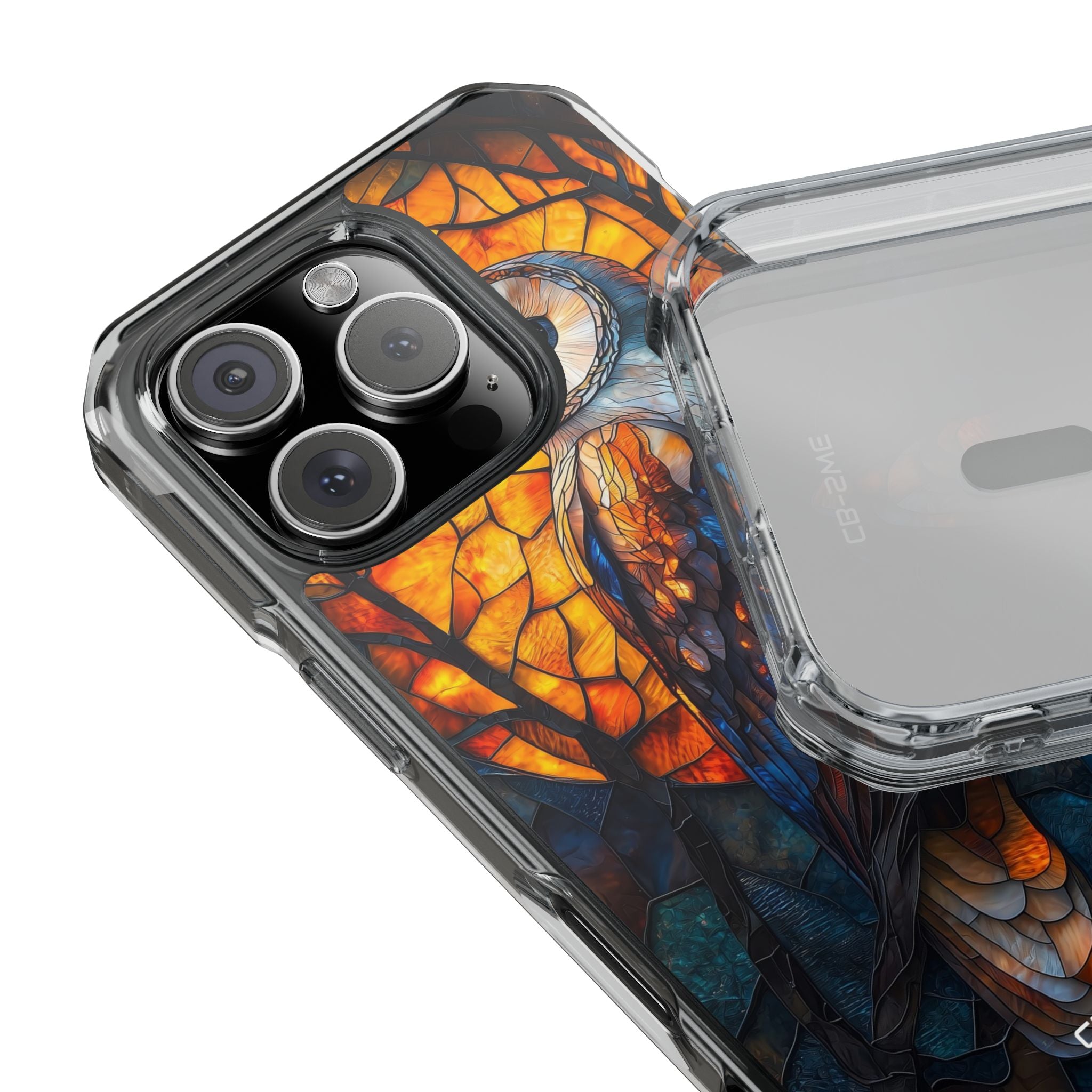 Owl Gazes Moonlight iPhone Case - Impact