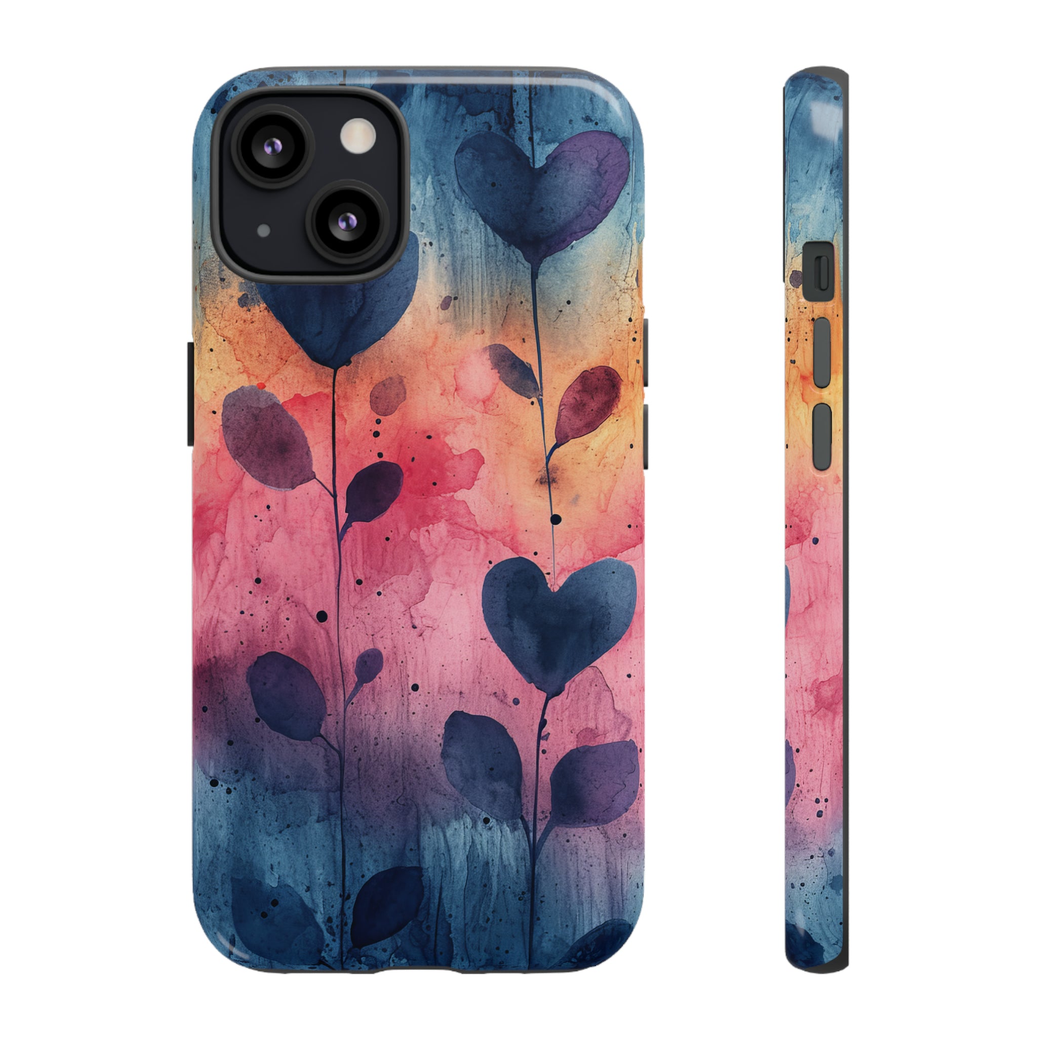 Heartfelt Pastel Mosaic - Protective Phone Case