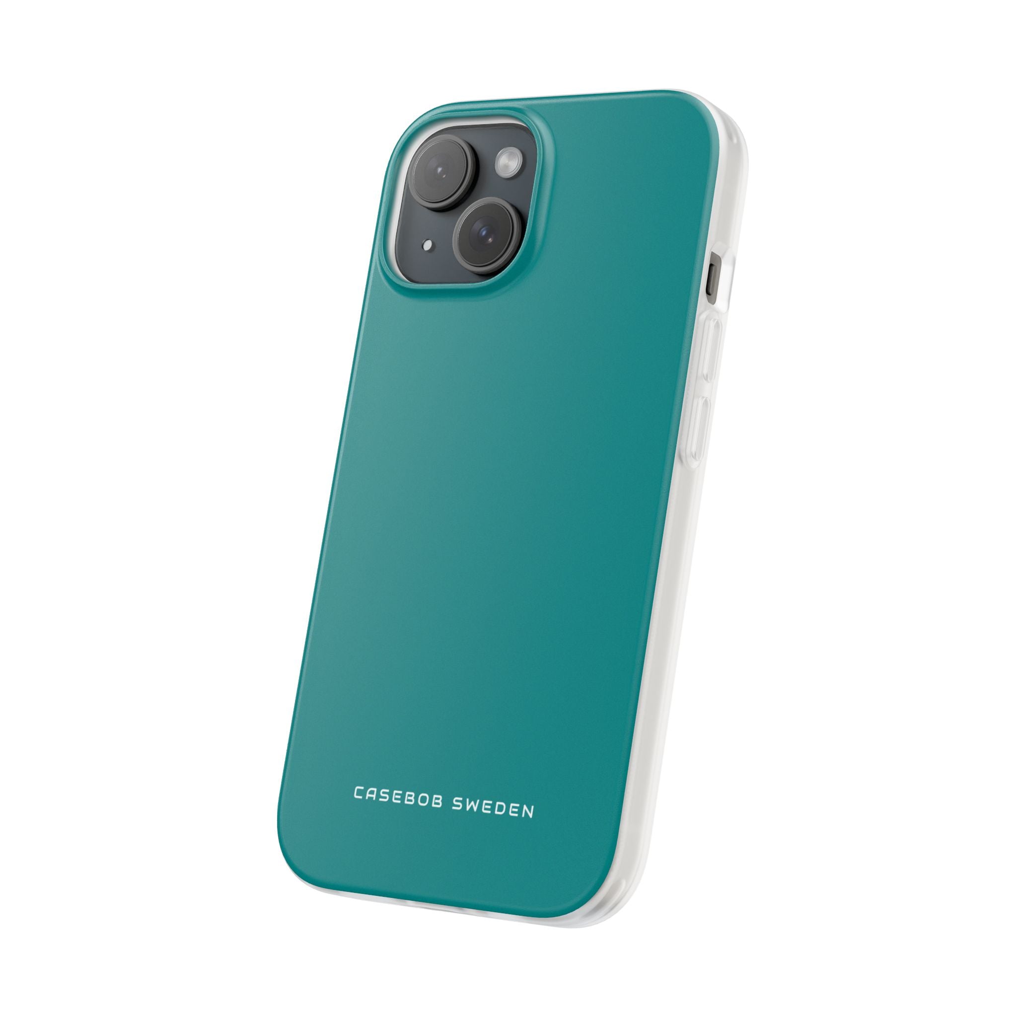 Dark Cyan iPhone 15 - Flexi Phone Case