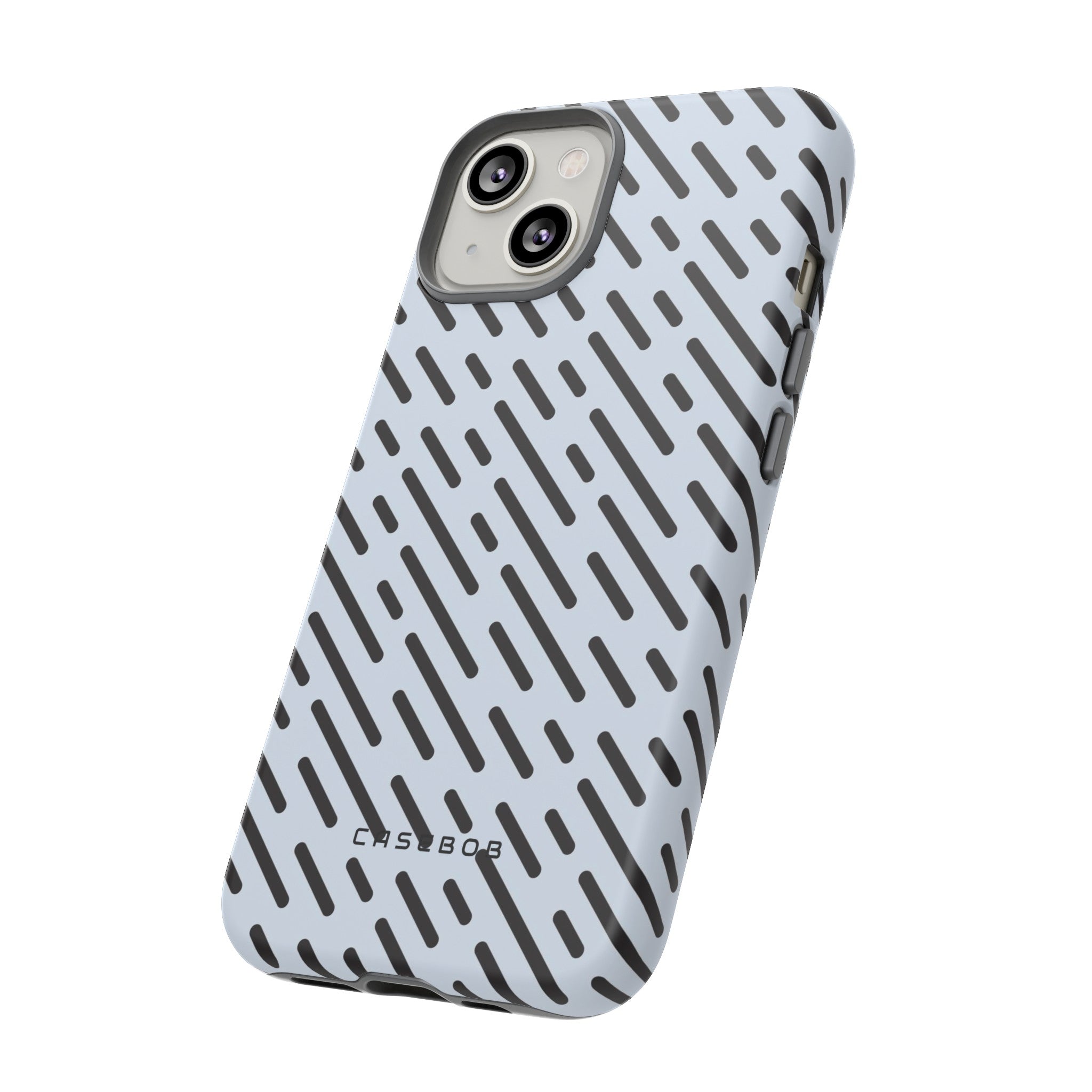 Monochrome Dash - Protective Phone Case