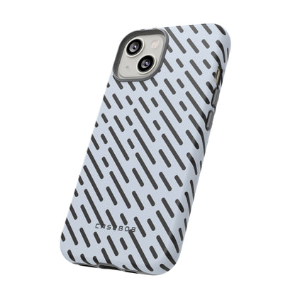 Monochrome Dash - Protective Phone Case