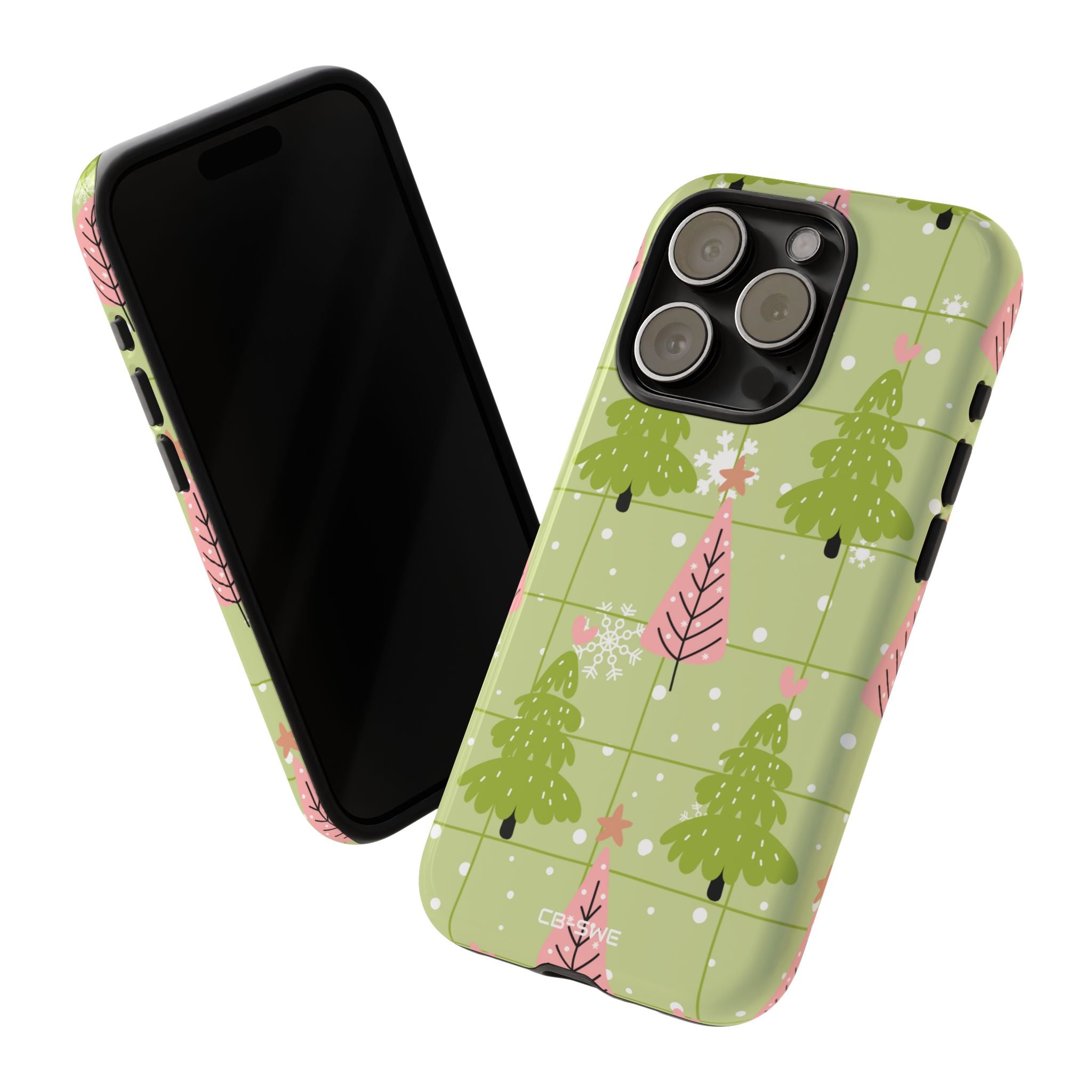 Whimsical Trees Dance - iPhone Case