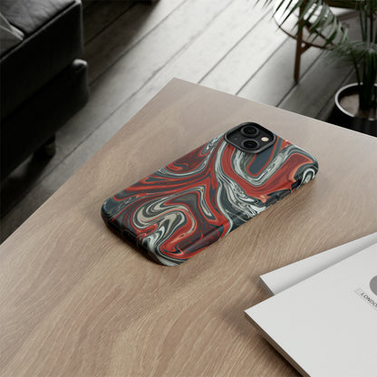 Red Liquid - Protective Phone Case