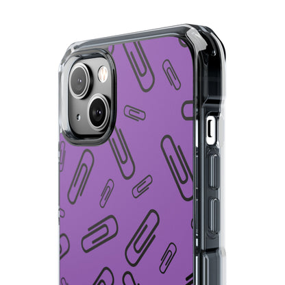 Paperclips Dance Playfully iPhone Case - Impact