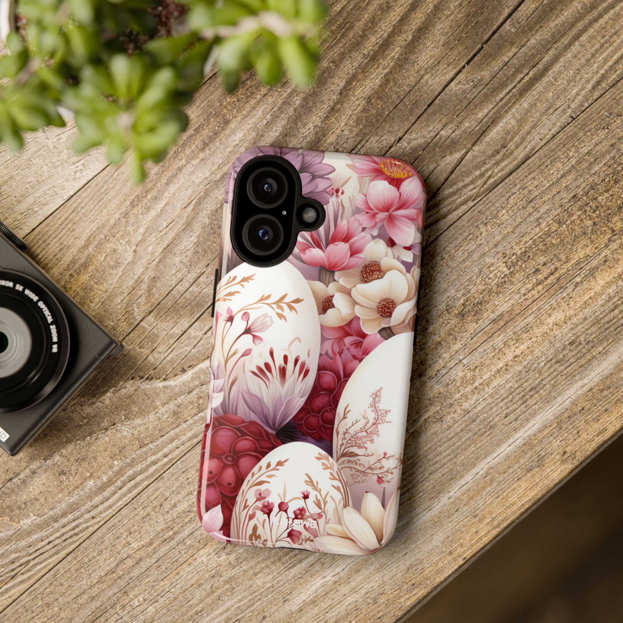Floral Eggs Bloom - iPhone Case