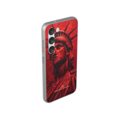 Zen Red Liberty Vision Samsung S23 - Flexi Phone Case