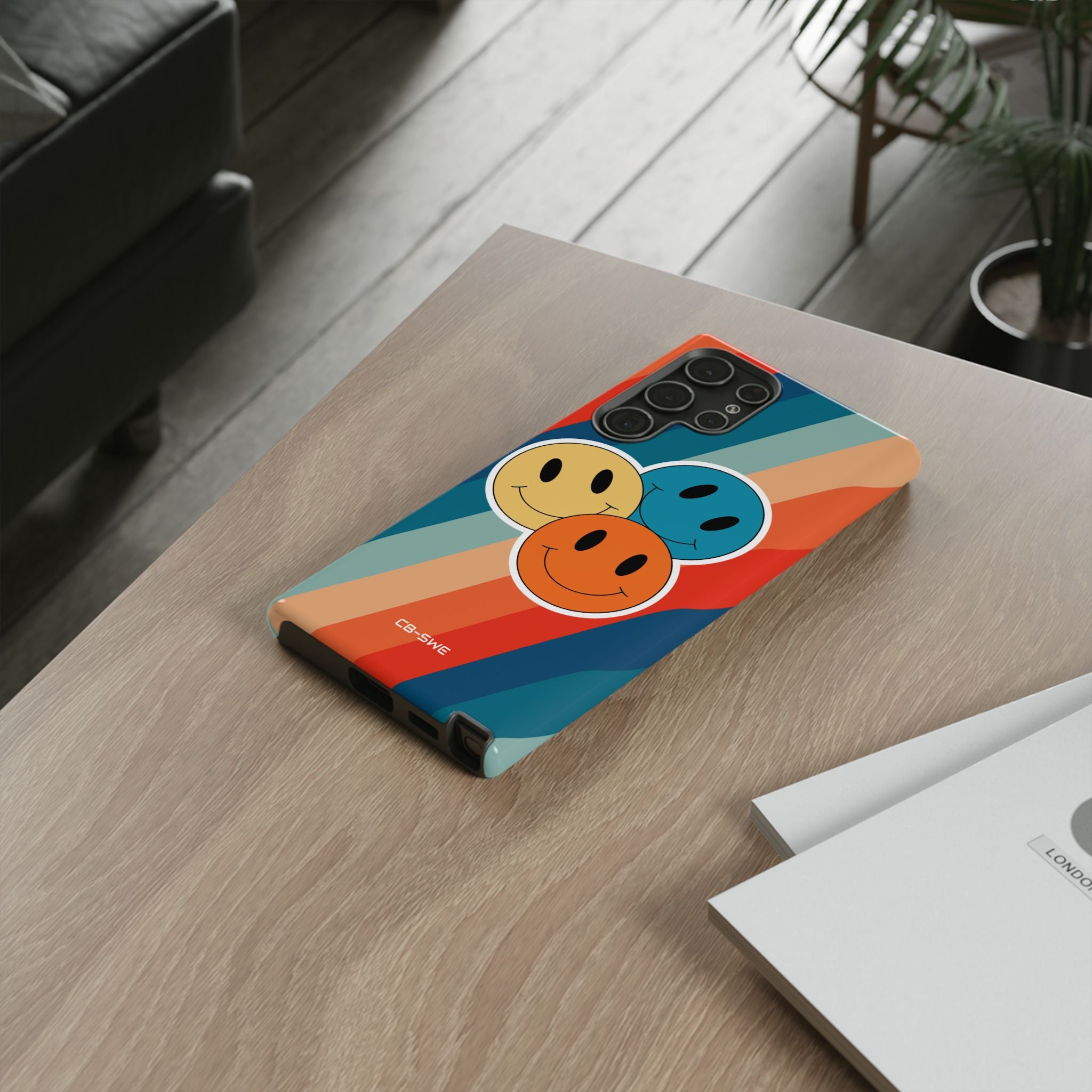 Retro Smiley Harmony - Samsung Case