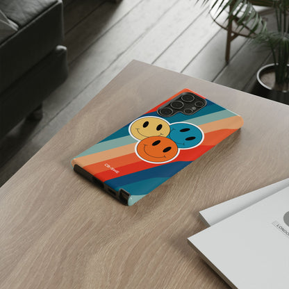 Retro Smiley Harmony - Samsung Case