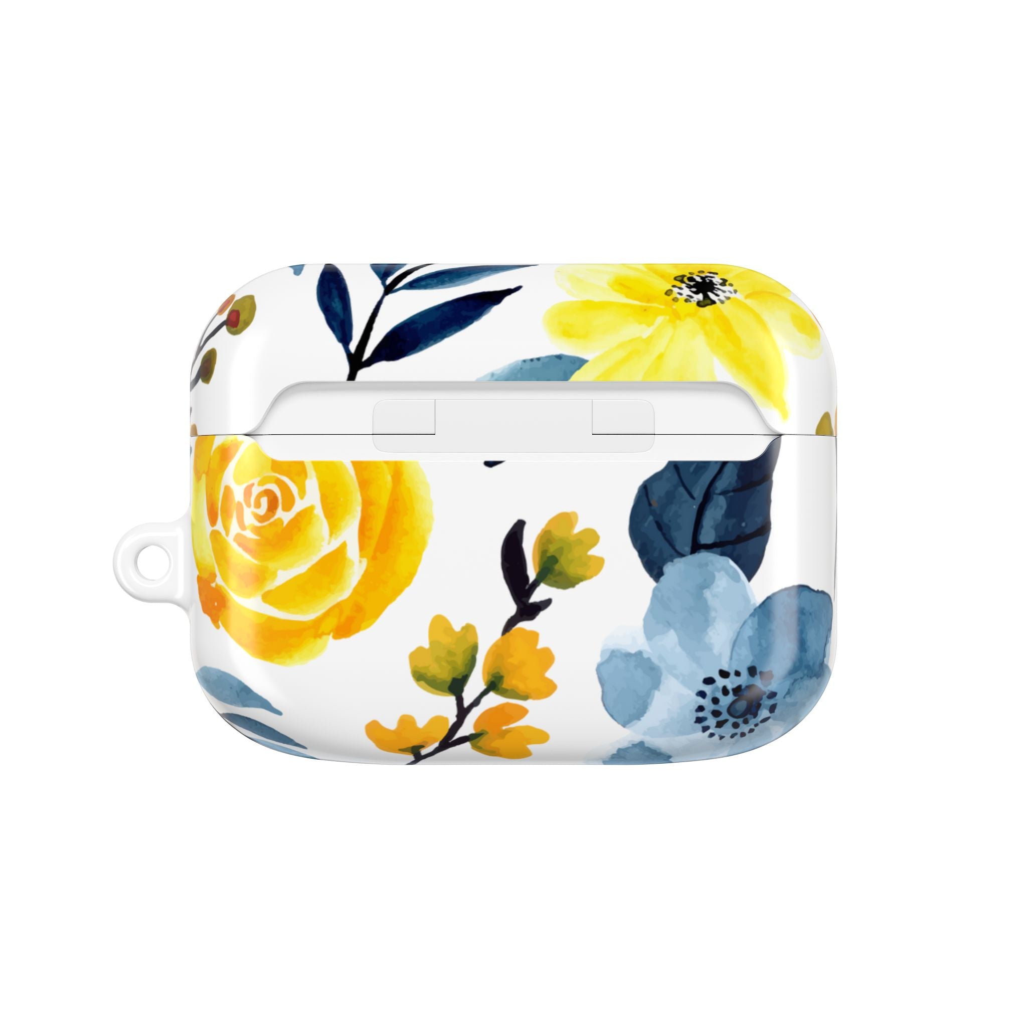 Yellow Blue Blossoms - AirPods Cover
