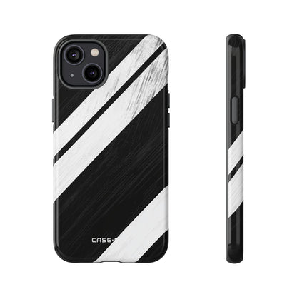 Distressed Stripe Motion iPhone 14 Plus Case - Tough