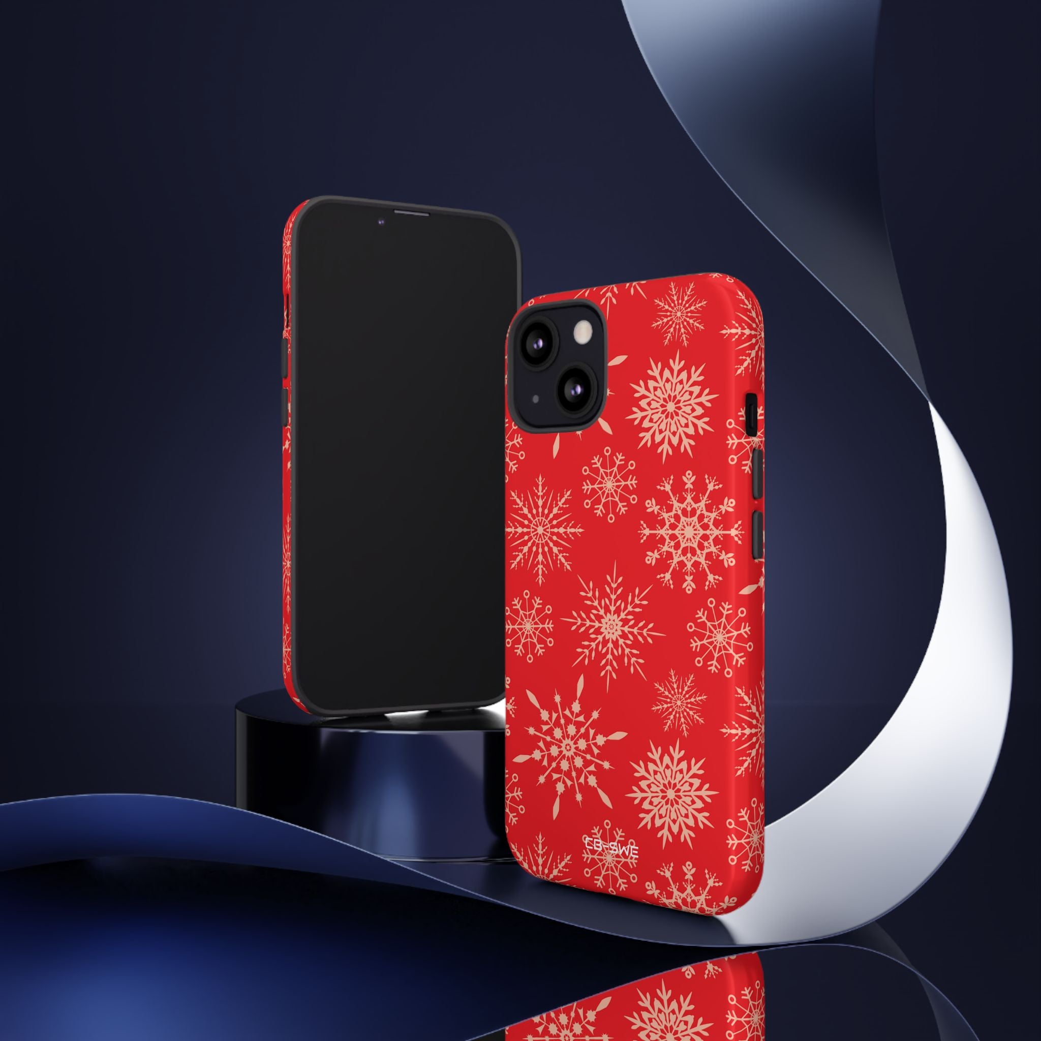 Snowflakes Dance Bright - iPhone Case