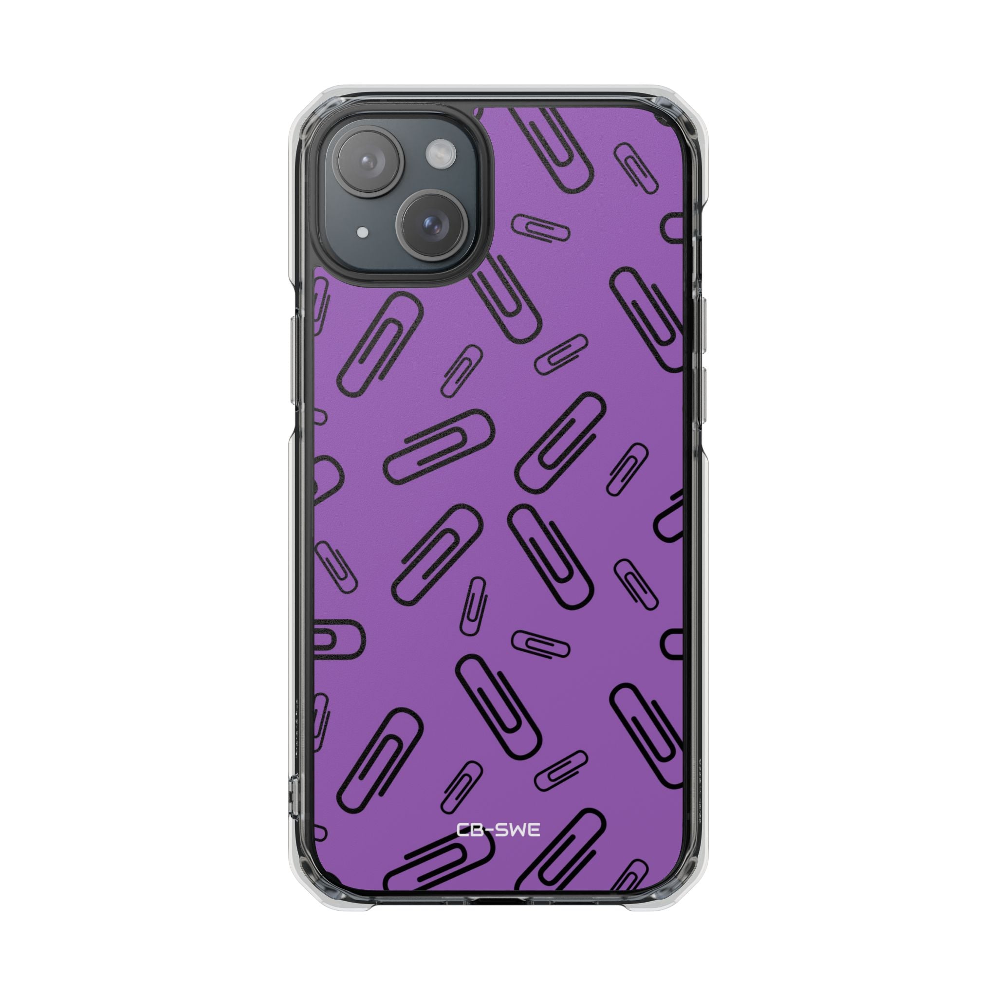 Paperclips Dance Playfully iPhone Case - Impact
