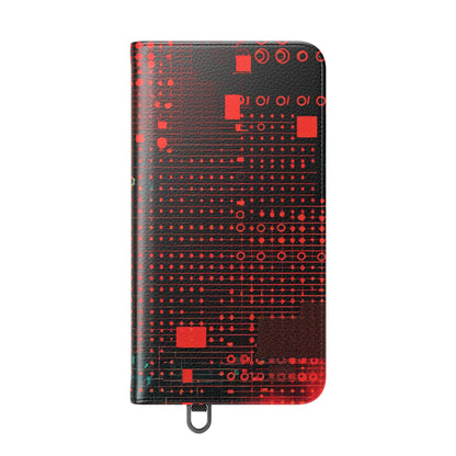 Crimson Circuit - Samsung S24 Plus Case - Wallet