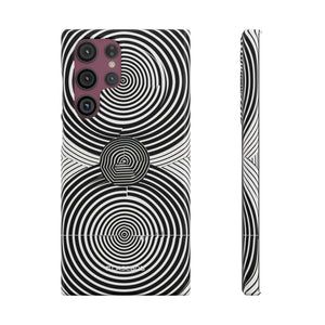 Hypnotic Geometry | Slim Phone Case for Samsung