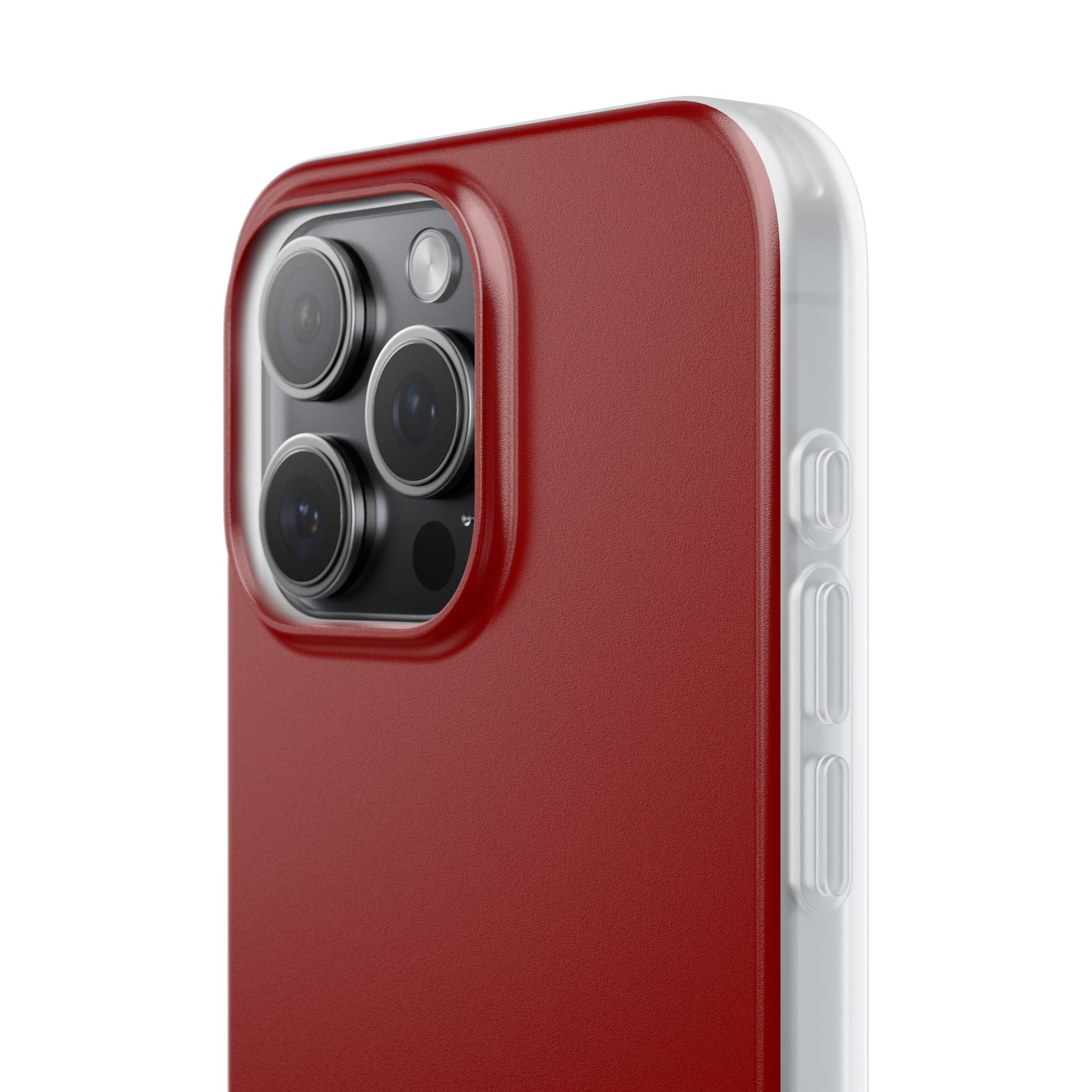 Dark Red iPhone 15 - Flexi Phone Case