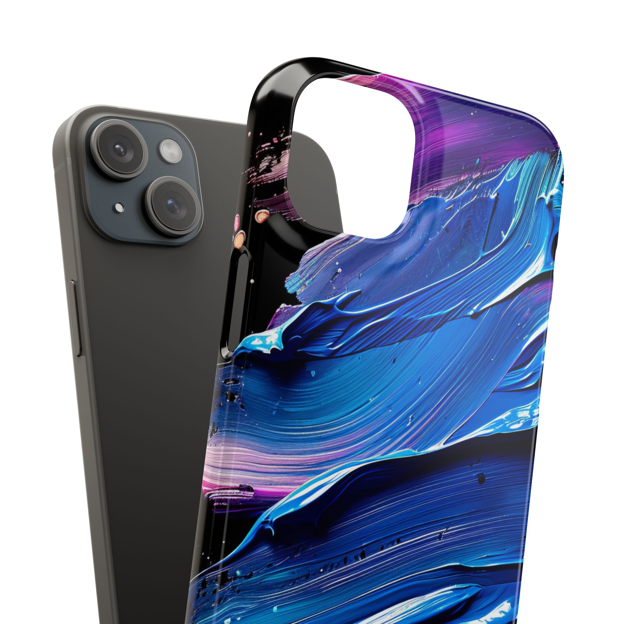 Ethereal Energy Flow iPhone 15 - Slim Phone Case