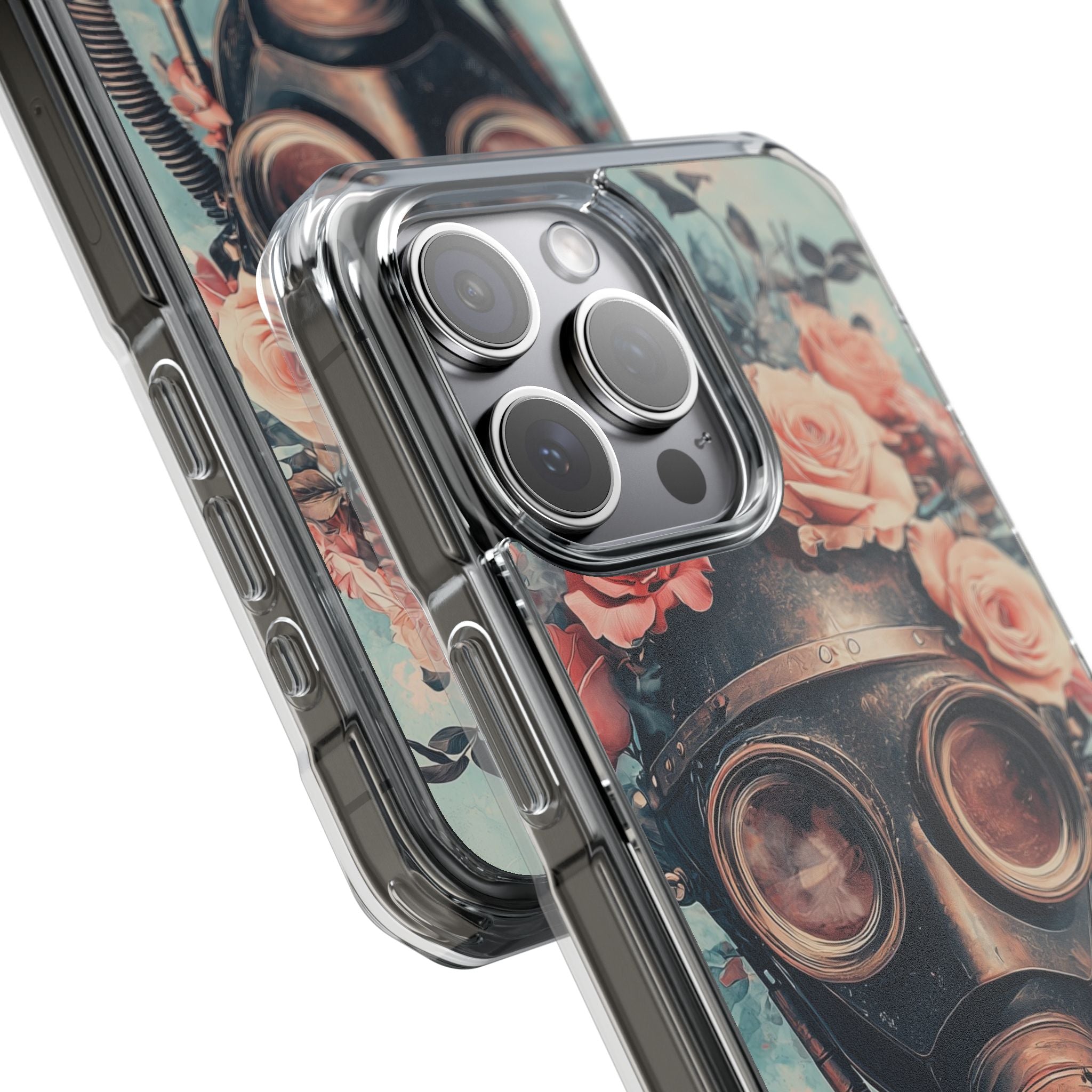 Roses Embrace Mask iPhone Case - Impact