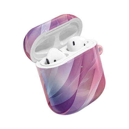 Pink Leafwave - AirPods Case