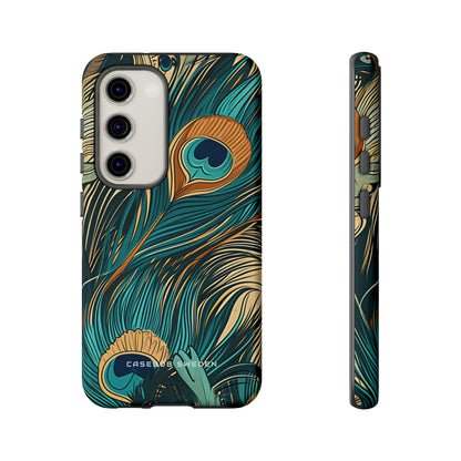 Art Nouveau Peacock Elegance Samsung S23 - Tough Phone Case