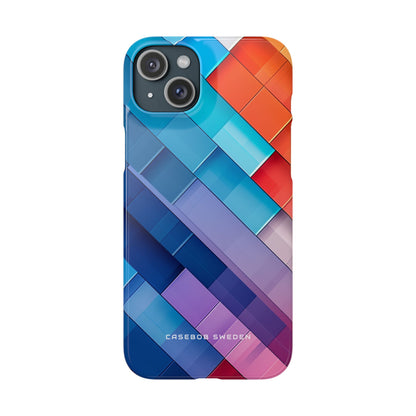 Vibrant GeoFlow iPhone 15 - Slim Phone Case