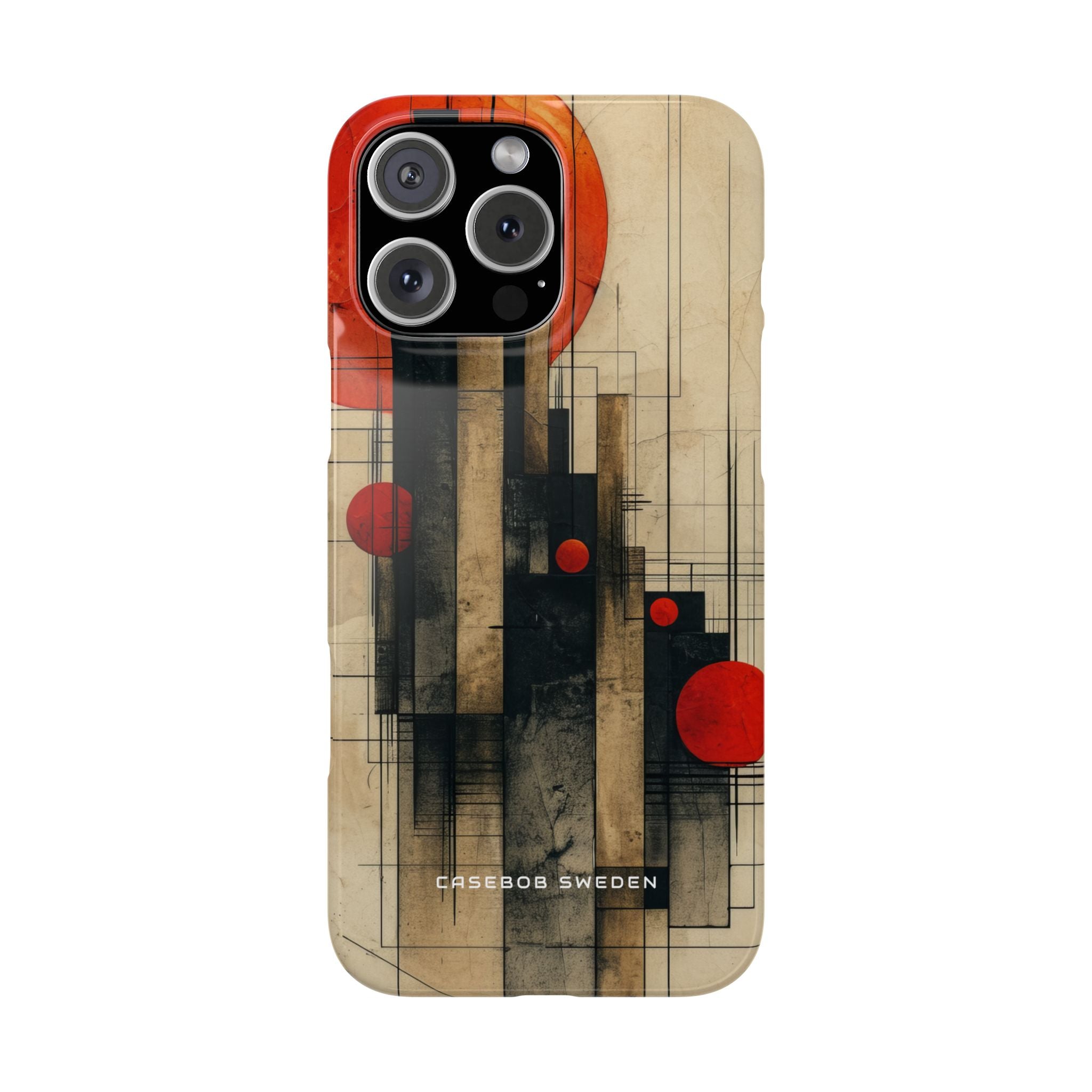 Vintage Geometric Harmony iPhone 16 - Slim Phone Case